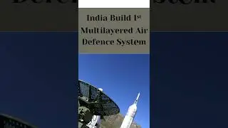 India Build 1st Multilayered Air Defence System #defence #india