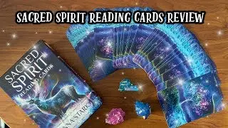 SACRED SPIRIT READING CARDS CARDS REVIEW 🔮🌟 HONEST OPINION & DECK FLIP THROUGH