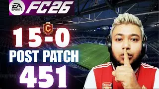 RANK 1 POST-PATCH 451 | FC 26's Most Overpowered Custom Tactics