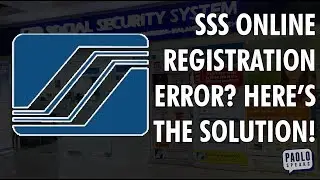 SSS Online Registration Error - SOLUTION