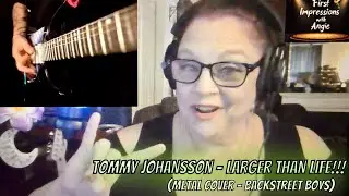Tommy Johansson   Larger Than Life Backstreet Boys   Metal Cover