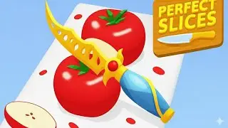 Perfect Slice Live Now 🏃 Gameplay 45 #live #shortslive #trending