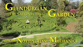 4K The National Trust. Glendurgan Garden With The Nottingham Mechanics