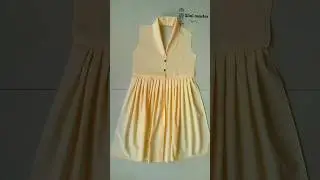Beautiful collar Baby Frock  | Easy Cut and Simple Sew