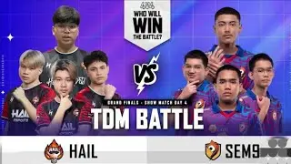 Hail eSports🇹🇭 vs Sem9🇲🇾 4vs4 Tdm Battle In Ruthless Hype Esports | sem9 vs hail tdm