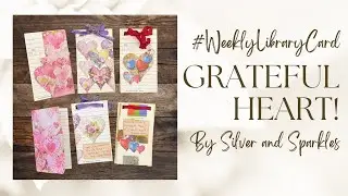Library Card Crafts&nbsp;| Grateful Hearts! #grateful