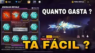PEGANDO A XM8 RAIOS DE J&Uacute;PITER NO FREE FIRE - EVENTO ESCOLHA ROYALE - T&Aacute; FACIL ? XM8 EVOLUTIVA