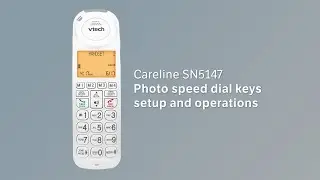 Настройка и использование клавиш быстрого набора с фото &mdash; VTech Careline SN5147