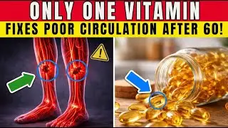 Only ONE Vitamin REPAIRS Leg Circulation After 60 (NOT Magnesium) | Senior Health Tips