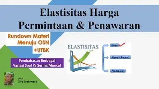 Elastisitas Harga Permintaan & Penawaran | Rundown Materi Menuju OSN & UTBK