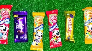 Satisfying Video ASMR Candy Lollipop & Chocolate Unboxing | Rainbow Lollipop, Surprise candy