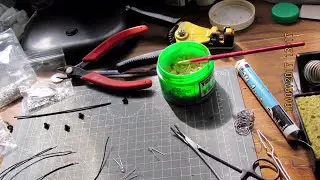 Making Model Railway Station Lamps .... my way