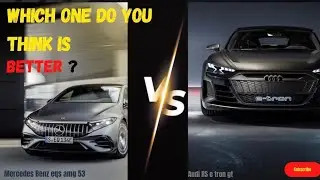 Mercedes-Benz EQS AMG 53 vs Audi RS e-tron GT  Ultimate Electric Performance Showdown ⚡🔥