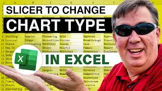 Excel - Change Chart Type with Slicers - Episode 1853
