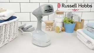 Russell Hobbs Handheld Steamer - Kills up to 99.9% of bacteria in 60 seconds*