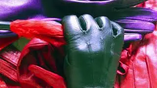 LEATHER GLOVES ✋👄  Reading in Dutch 🇳🇱  [[ASMR]]