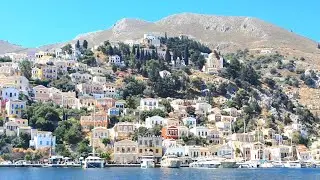 ذكريات رحلة الموت ثم جولة بالباص المفتوح في جزيرة سيمي اليونانية #Symi #Νήσος Σύμη
