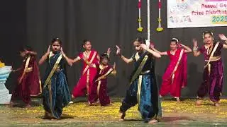 Natrang Song Dance by 4th std girls in Annual Function