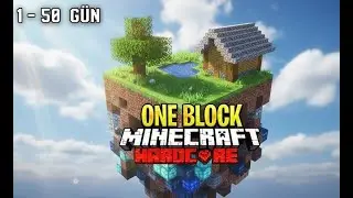 EN ZORLU HARDCORE MINECRAFT SERİSİ: ONE BLOCK 1. BÖLÜM