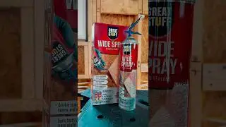 Great Stuff&trade; Wide Spray is the smart choice. #themexicancarpenter #greatstuff #widespray #smart