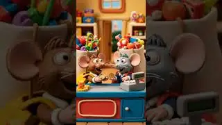 #DreamScreenAI#animallover two little mice #viral #birthday @Animal AI