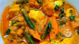 Mix Vegetable Gravy || Easy Homemade Recipe.