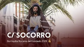 BORRIQUITA ROCIANA DEL CONDADO - C/ SOCORRO | Domingo de Ramos 2025 [BCT Alfonso X El Sabio]