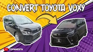 Convert Voxy Spec X ZRR80 ke New Facelift Kuhl Racing Bodykit