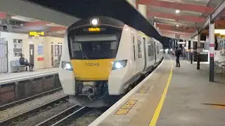 Journey On The Thameslink Class 700048 From Elephant & Castle To London St Pancras