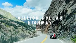 Million Dollar Highway Driving / U.S. Route 550 in Southwestern Colorado