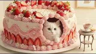 Oddly Satisfying Cat in Candy World 🍬 | SweetPaws ASMR