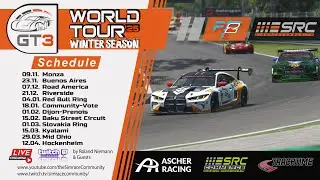 LIVE 🔴 Race 5 - Red Bull Ring  | GT3 World Tour 2025 | Winter-Season ❄️