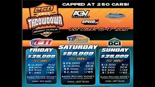 250 Fall Throwdown Saturday $50,000 Big Money Bracket Racing With Only 250 Cars!