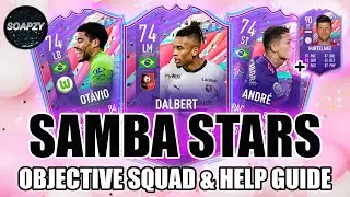 How To Complete Samba Stars FUT Birthday Objectives Dalbert, Otavio, Andre (&Huntelaar) This Team