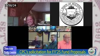 Climate Action Planning Committee: May 16th, 2024
