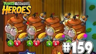 🔴 Plants vs Zombies Heroes Walkthrough 159 - Disco-Tron 3000 Makes 3 Disco-Tron 3000