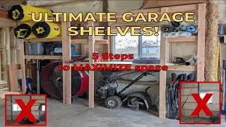 DIY Garage Shelves: The 5-Step Planning Method to MAXIMIZE Vertical Storage