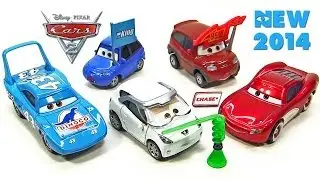 2014 Disney Cars Lee Race Chase Timothy Twostroke The King Matthew True Blue McCrew McQueen Toys