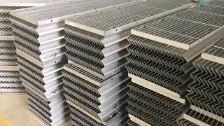Metal Vane Type Demister Mist Eliminator factory
