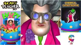 Scary Teacher 3D &mdash; Счастливой Пасхи &mdash; Уровень 4 &mdash; Химическая катастрофа