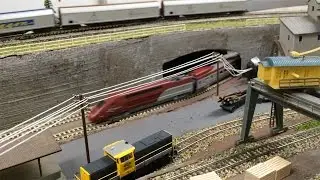 Modeltreinen op de NZH HobbyClub tijdens de Kunstlijn Haarlem dagen 2015