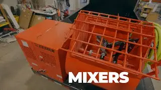 Borderline USA Landscape Curbing Trailer Concrete Mixer Walkthrough