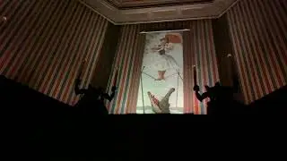 Grim Reaper Hidden Mickey Magic Kingdom Haunted Mansion - Video Includes Donald Duck Chairs WDW
