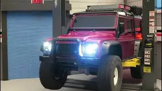 Traxxas trx-4 land rover defender110 Grc light system