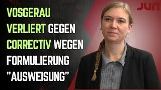Vosgerau verliert gegen Correctiv wegen Formulierung 