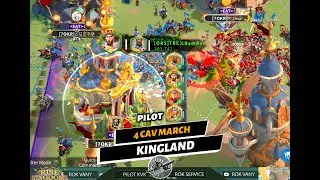 4 đạo Kỵ binh Meta #roktips @RiseofKingdoms