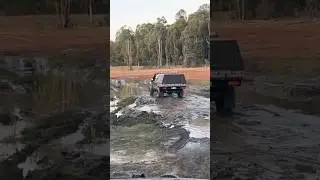 She got a bit wet! #nissan #navara #offroad #australia #fyp #travel