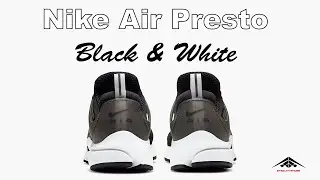 Exclusive look at the Nike Air Presto Black & White Colorway Shoes - Release Date - 2021