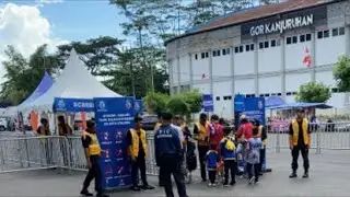 Live Report, Suasana Depan Stadion Kanjuruhan, Arema FC vs Persijap Jepara