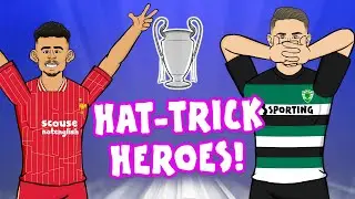GYÖKERES & DIAZ - UCL Hat-Trick Heroes🔥 Sporting 4-1 Man City Champions League Highlights